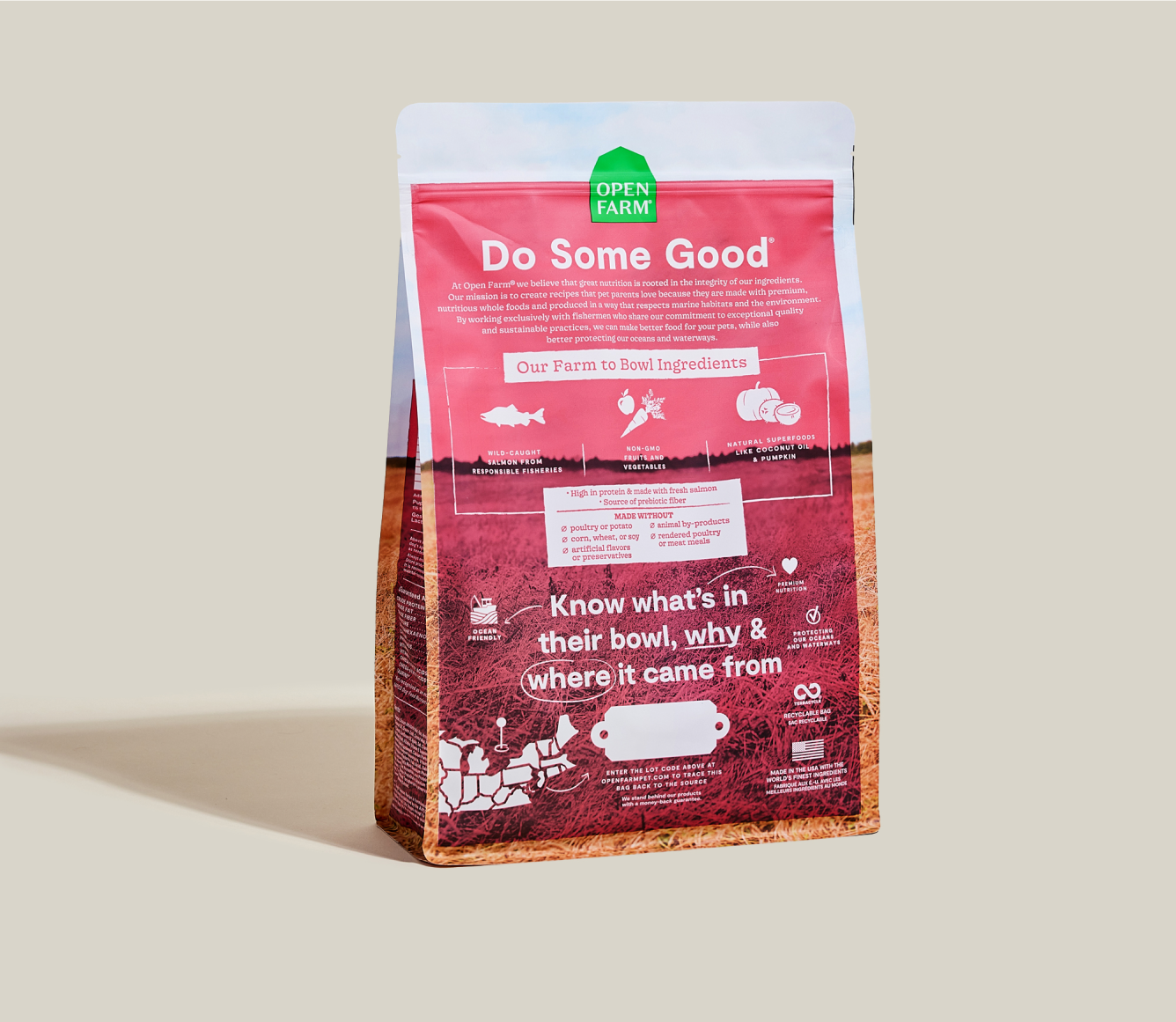 Wild-Caught Salmon Grain-Free Dog Kibble